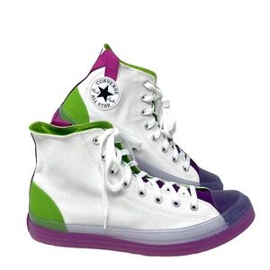 Converse Ctas Ck High Top White Bold Canvas Men’s Sneakers 170833C